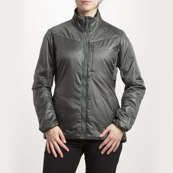 Women's Idu Light Jacket Dark Agave Lundhags