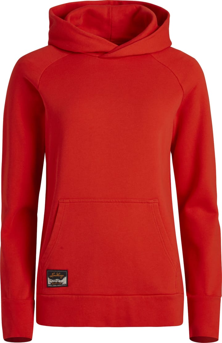Women's Järpen Hoodie  Lively Red Lundhags