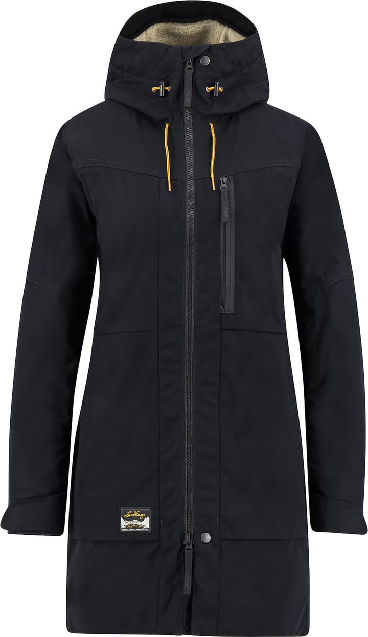 Women's Knak Pile Parka Black Lundhags