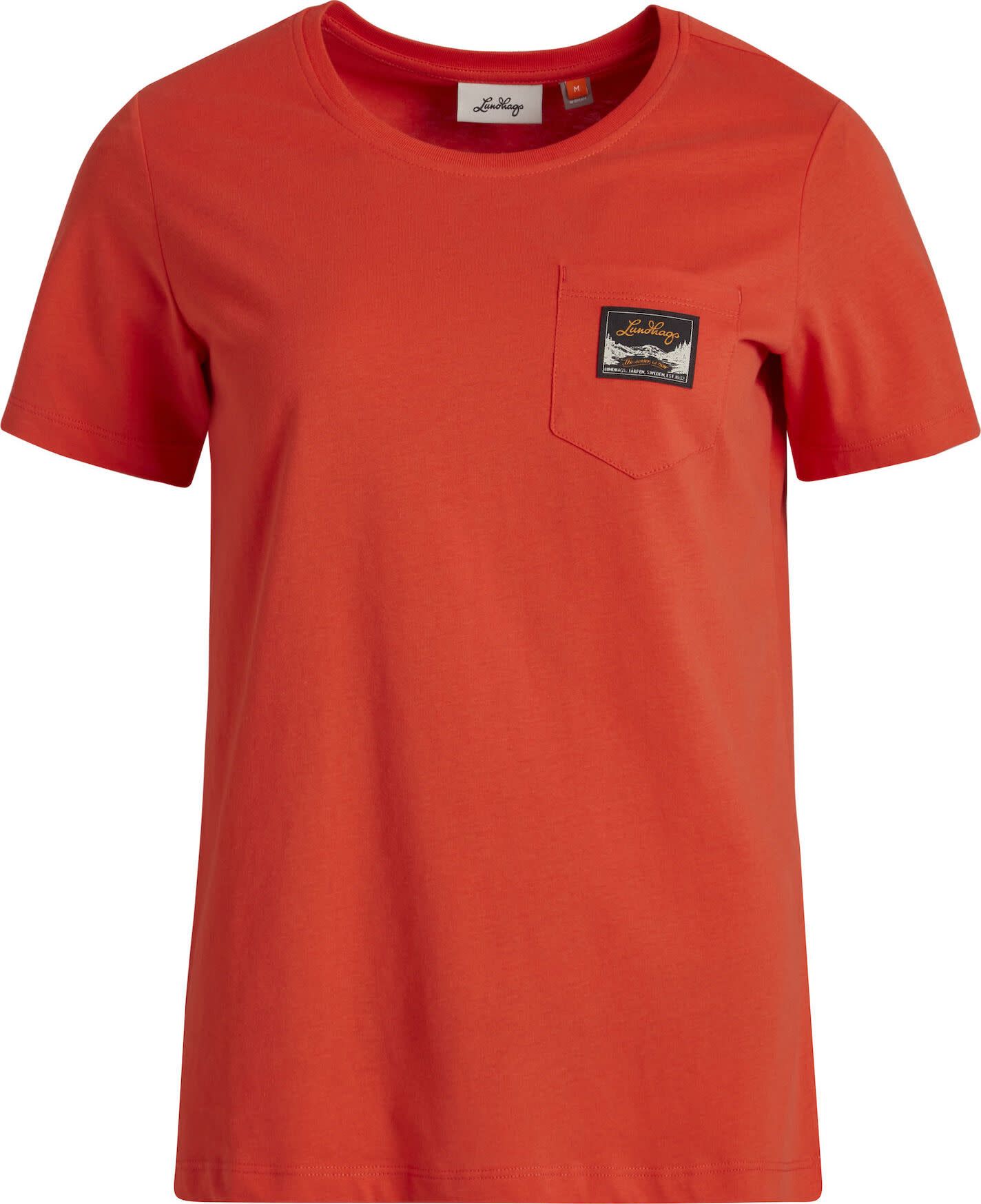 Lundhags Women's Knak Tee Lively Red