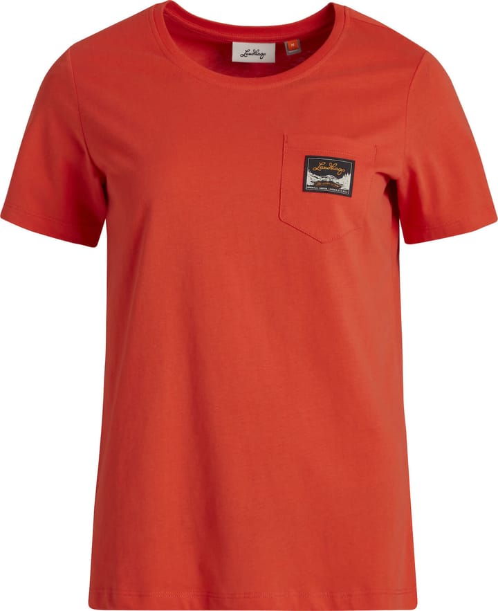 Lundhags Women's Knak Tee Lively Red Lundhags