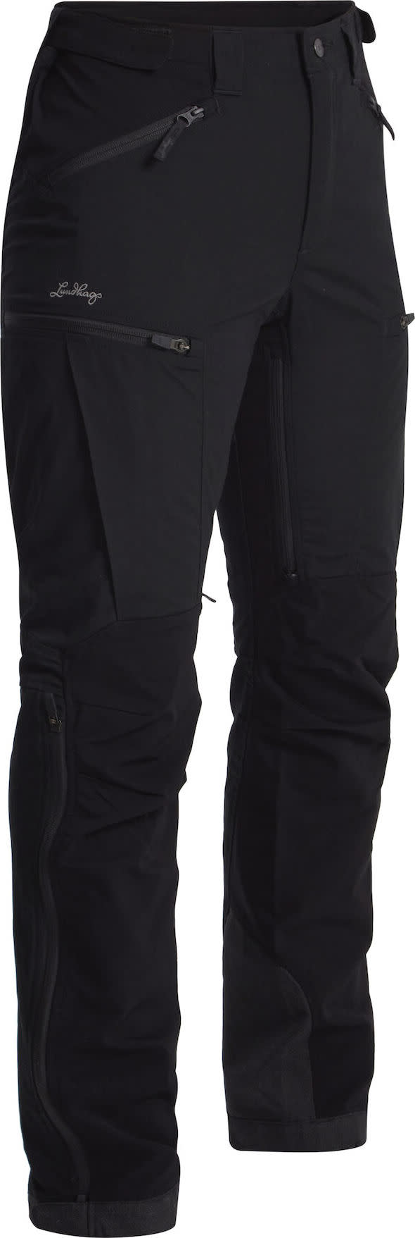 Lundhags Women's Makke High Waist Curved Pant Black Lundhags