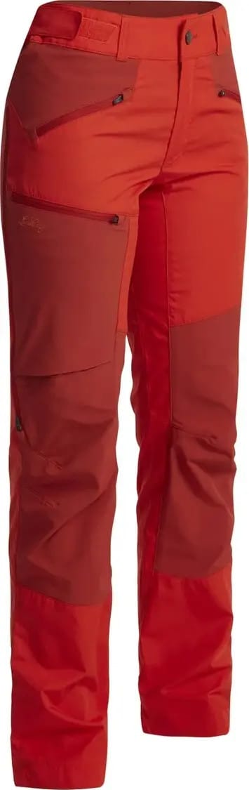 Women's Makke Light Pant Lively Red/Mellow Red Lundhags