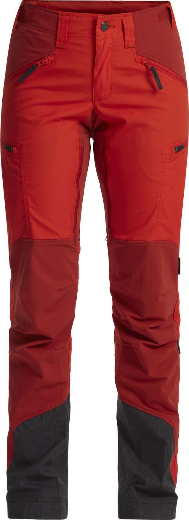 Women's Makke Pant Lively Red/Mellow Red Lundhags