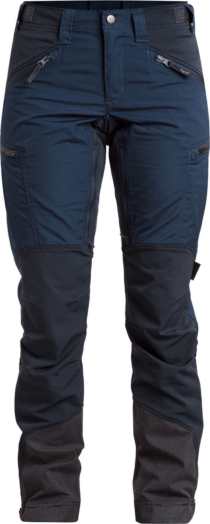 Women's Makke Pant Short Light Navy/Deep Blue Lundhags
