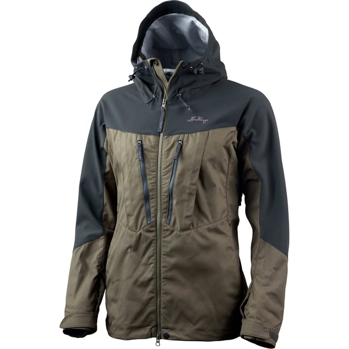 Women's Makke Pro Jacket Forest Green/Charcoal Lundhags