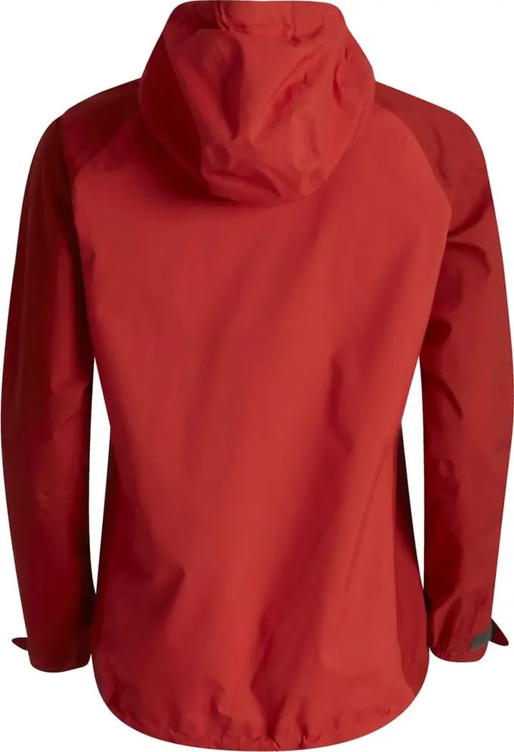 Women's Padje Light Waterproof Jacket Lively Red/Mellow Red Lundhags