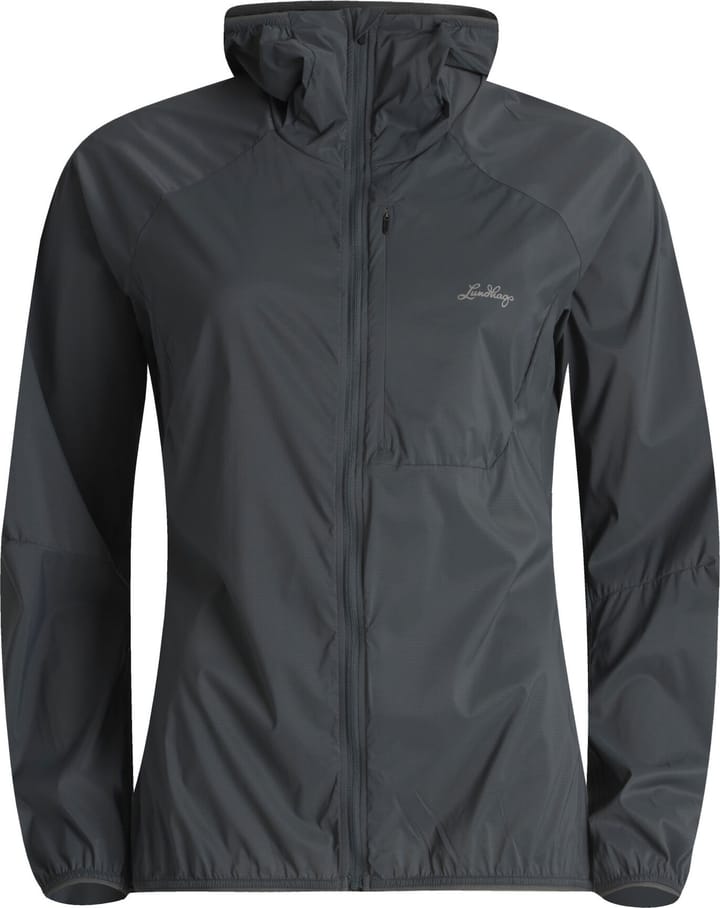Women's Tived Light Wind Jacket Dark Agave Lundhags