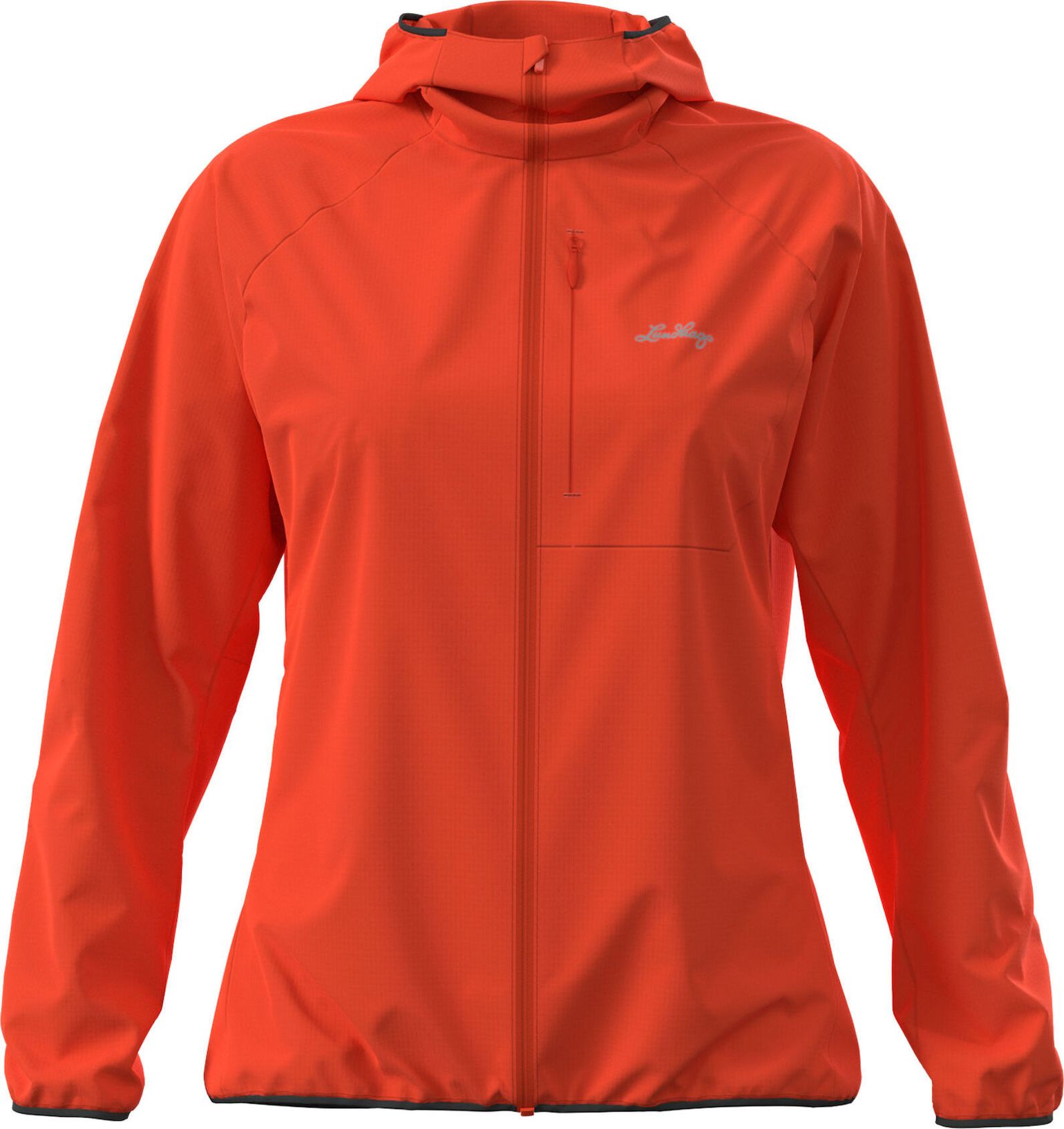 Lundhags Women's Tived Light Wind Jacket Lively Red