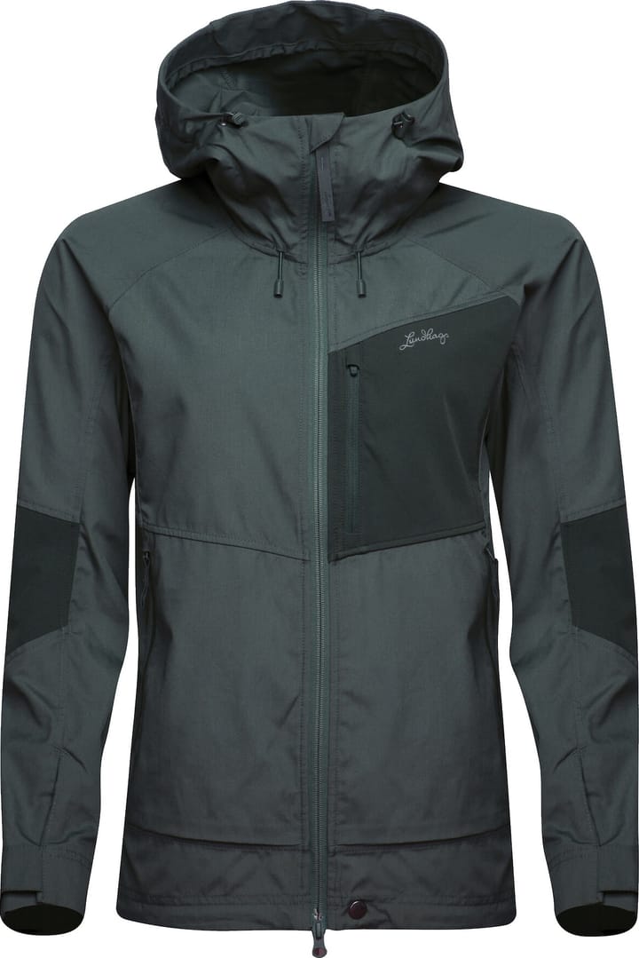 Lundhags Women's Tived Stretch Hybrid Jacket Dark Agave/Seaweed Lundhags