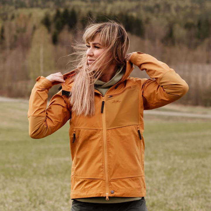 Lundhags Women's Tived Stretch Hybrid Jacket Gold/Dark Gold Lundhags