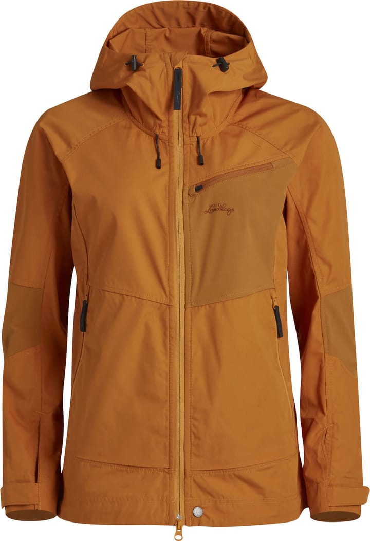 Lundhags Women's Tived Stretch Hybrid Jacket Gold/Dark Gold Lundhags