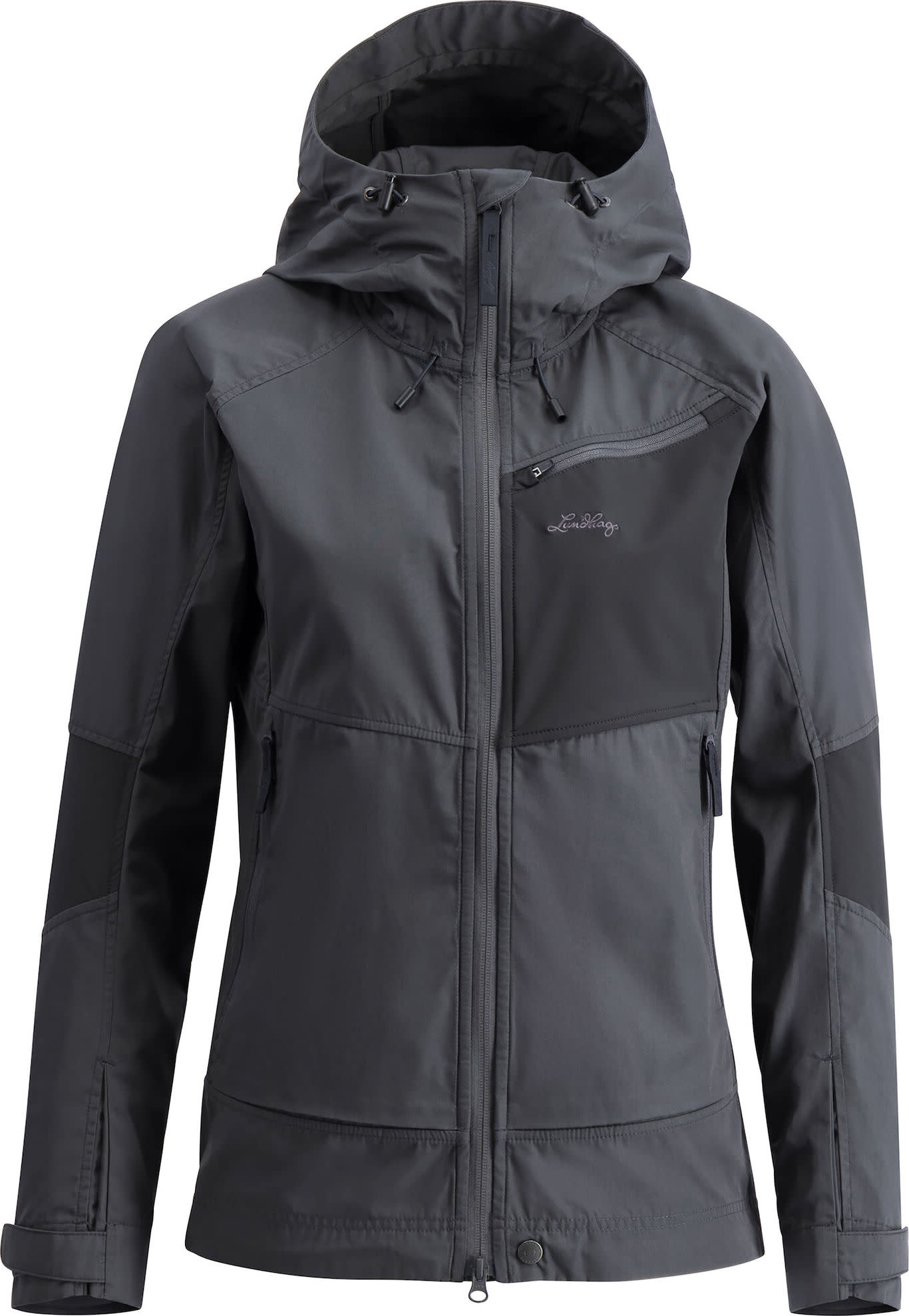 Lundhags Women's Tived Stretch Hybrid Jacket Granite/Charcoal