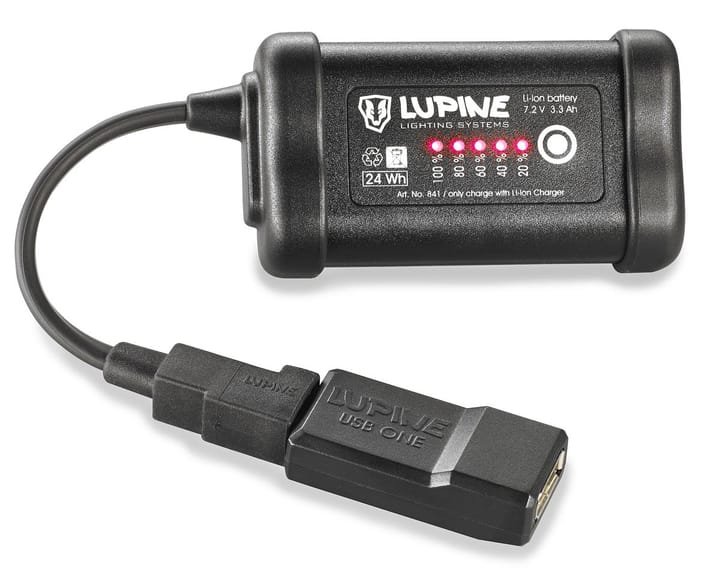 Lupine USB One Adapter Lupine batterier til USB A Lupine