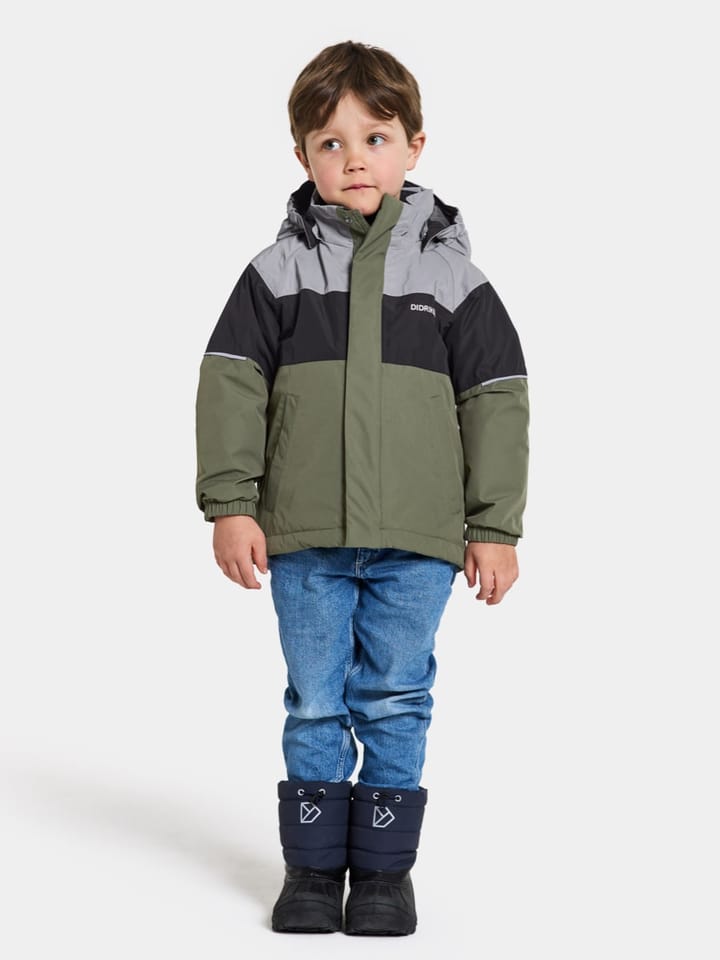 Didriksons Kids' Lux Jacket 2 Deep Green Didriksons