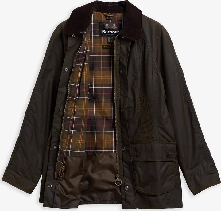Barbour Women's Classic Beadnell Wax Jacket Olive Barbour
