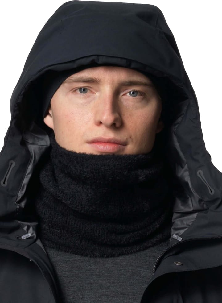 Houdini Lykan Neck Gaiter True Black Houdini