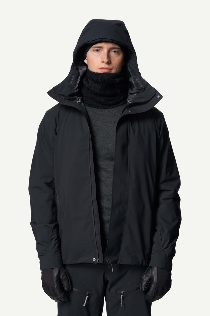 Houdini Lykan Neck Gaiter True Black Houdini