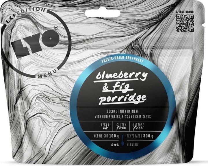 Lyofood Blueberry & Fig Porridge Onecolour Lyofood