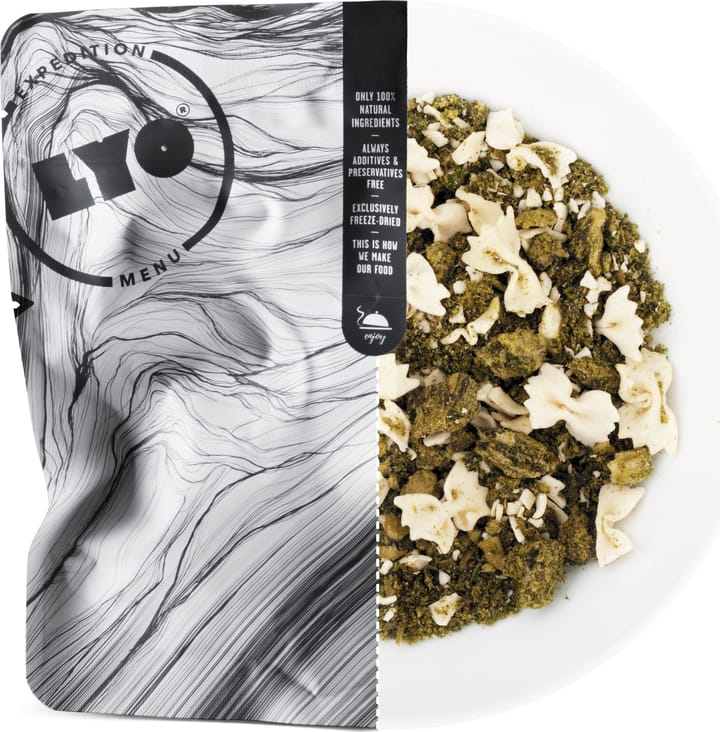 Lyofood Farfalle With Gorgonzola And Spinach Sauce Small Pack 370g NoColour Lyofood
