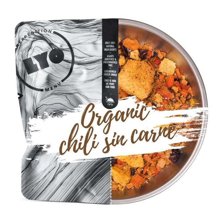 Organic Chili Sin Carne With Polenta NoColour Lyofood