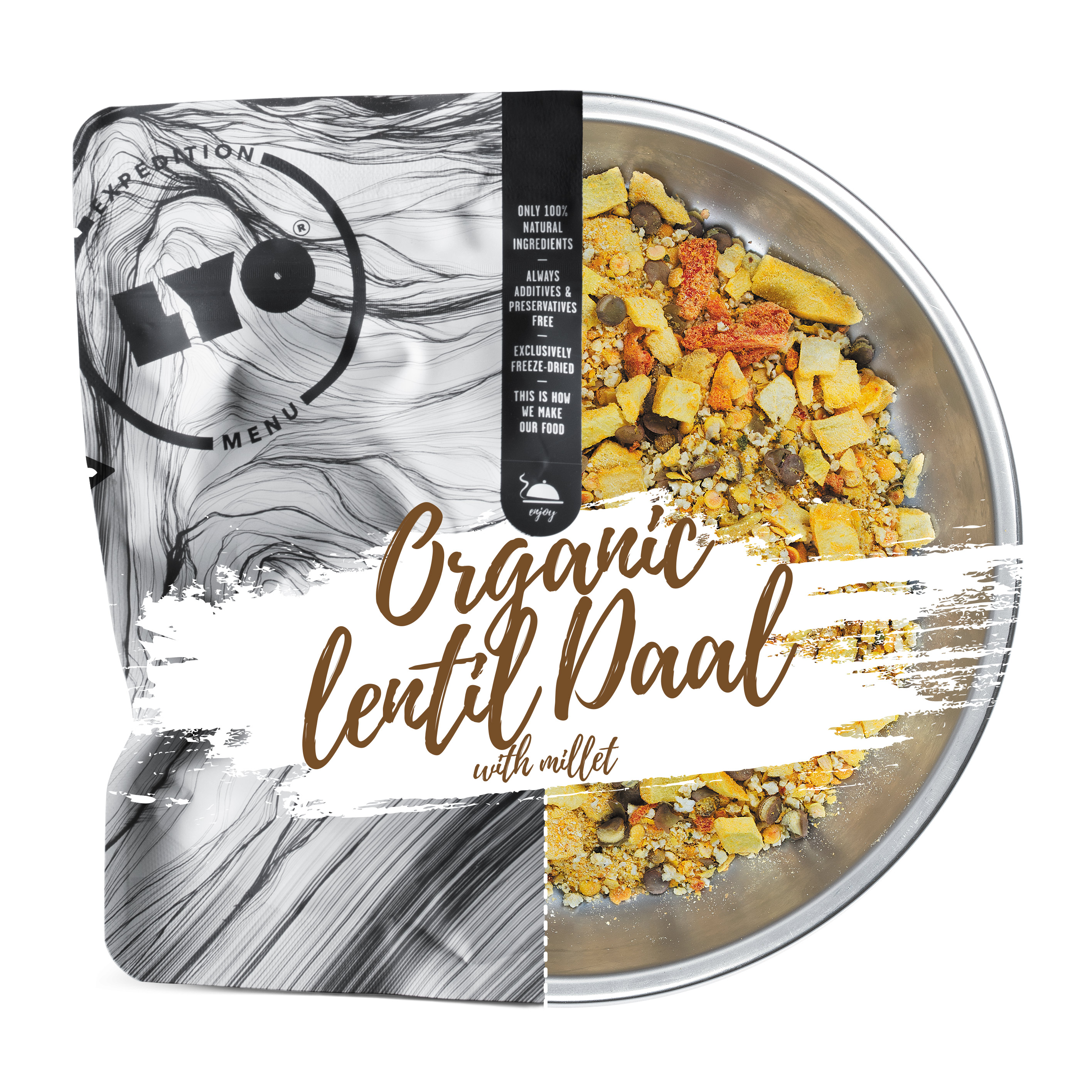 Organic Lentil Daal With Millet 370g Onecolour