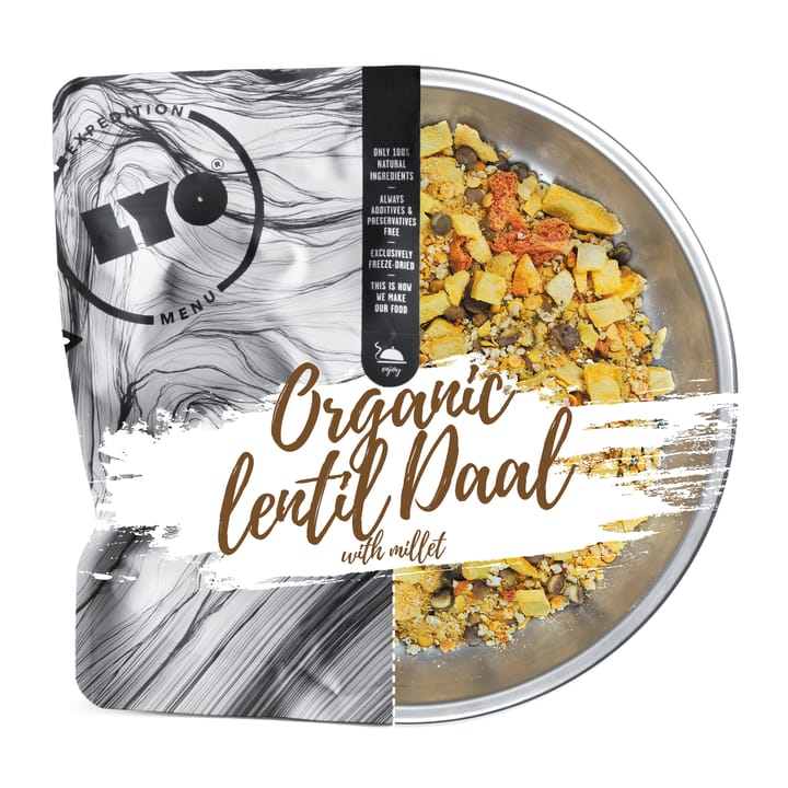 Organic Lentil Daal With Millet 370g Onecolour Lyofood