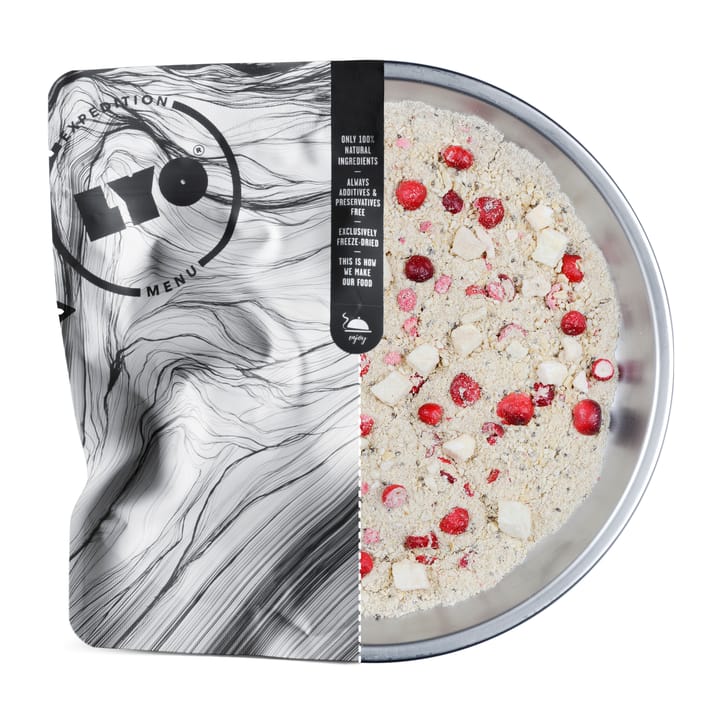 Lyofood Organic Porridge With Cranberry, Apple & Cinnamon  Onecolour