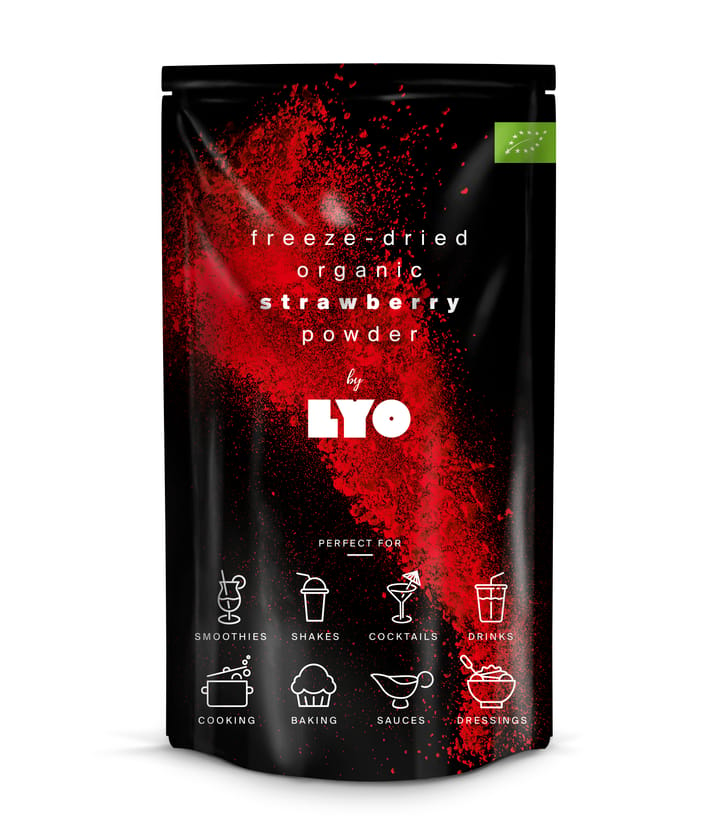 Organic Strawberry Powder Onecolour Lyofood