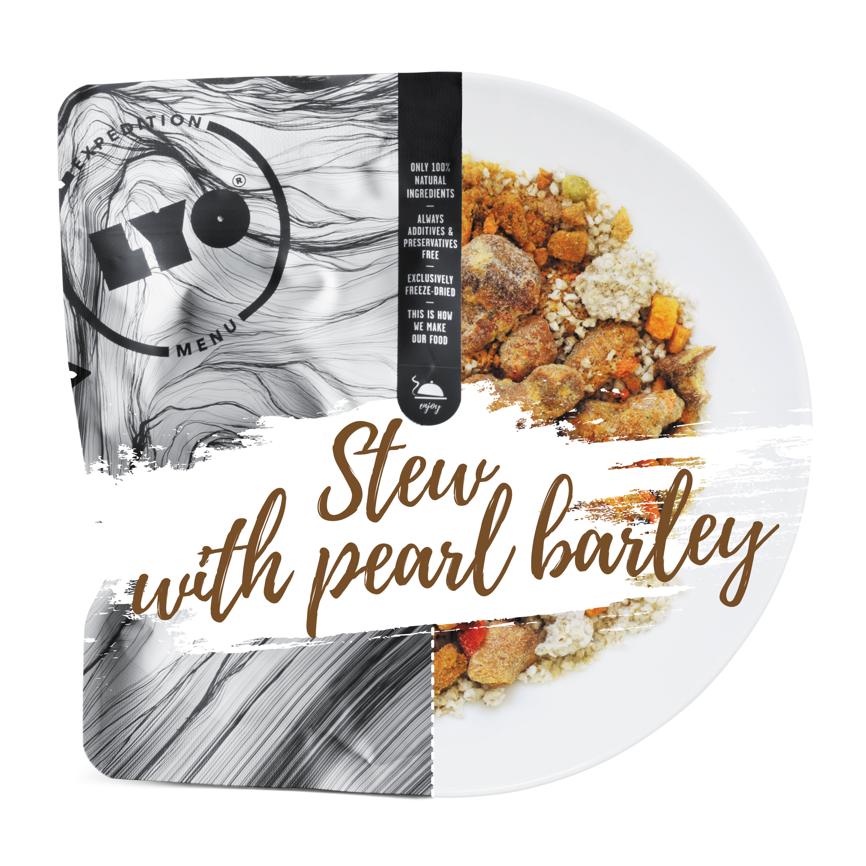 Lyofood Pork Stew With Pearl Barley 500g Onecolour