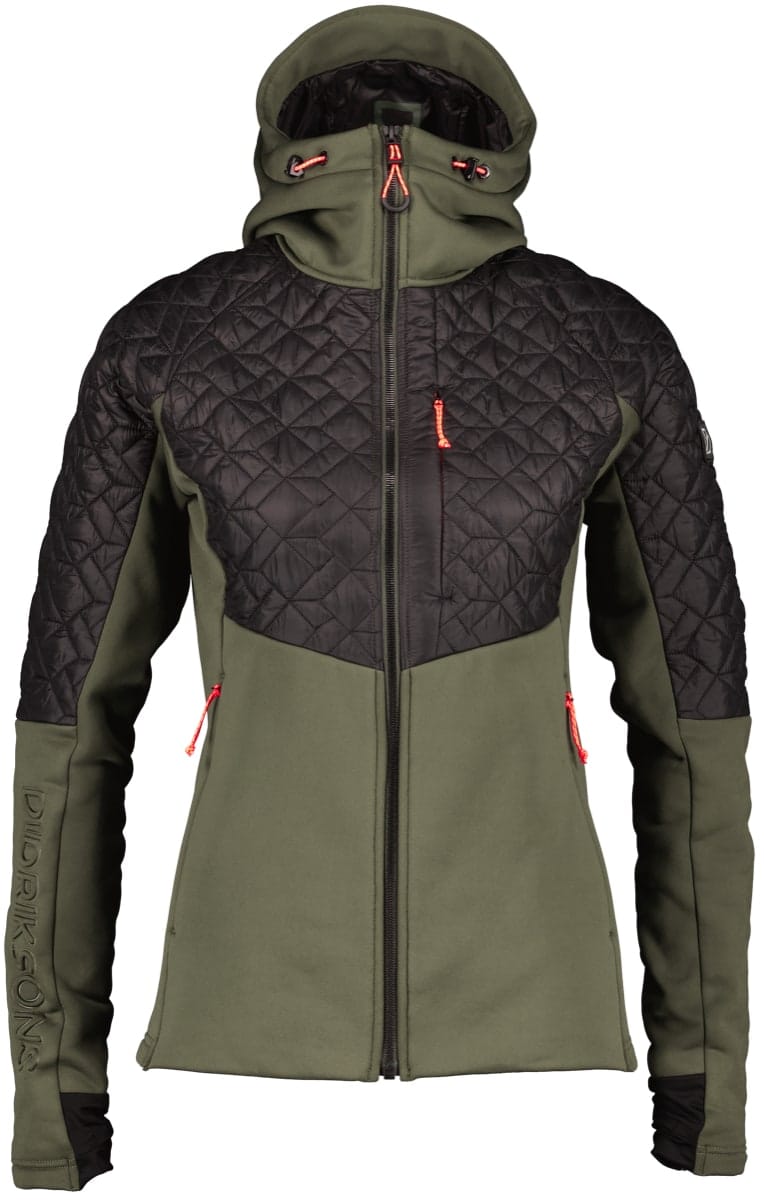 Didriksons Lyra Wns Fullzip Deep Green