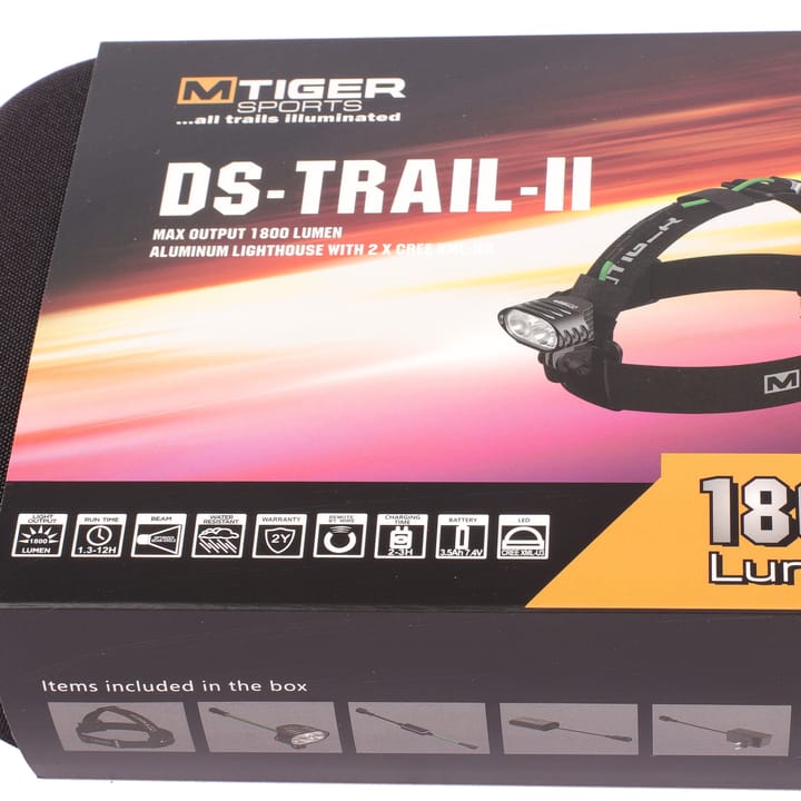 DS-Trail-II Head Lamp Black M Tiger Sports