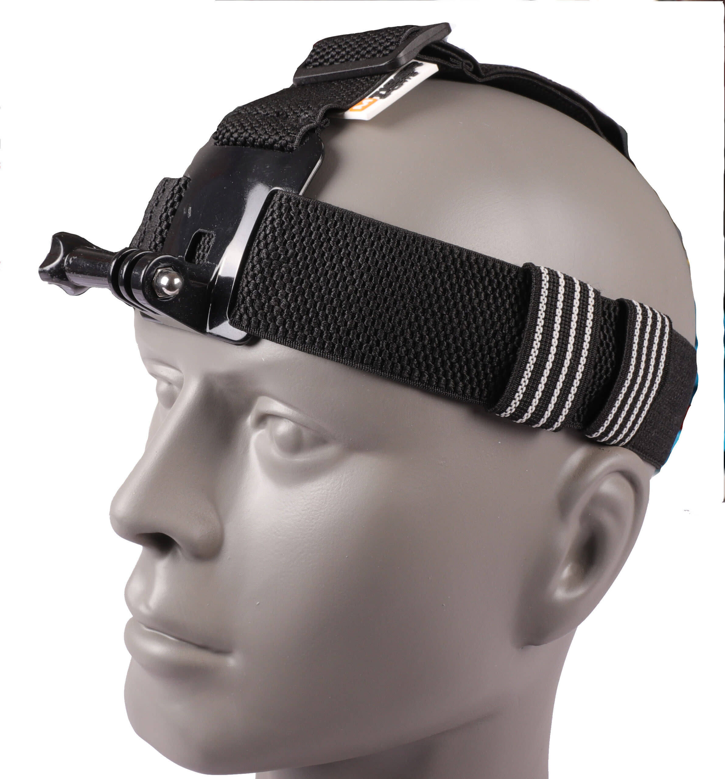 M Tiger Sports M Tiger Sports Head Strap Elastic Wide - GoPro Compatible (For Sas/Seal) Nocolour OneSize, Nocolour