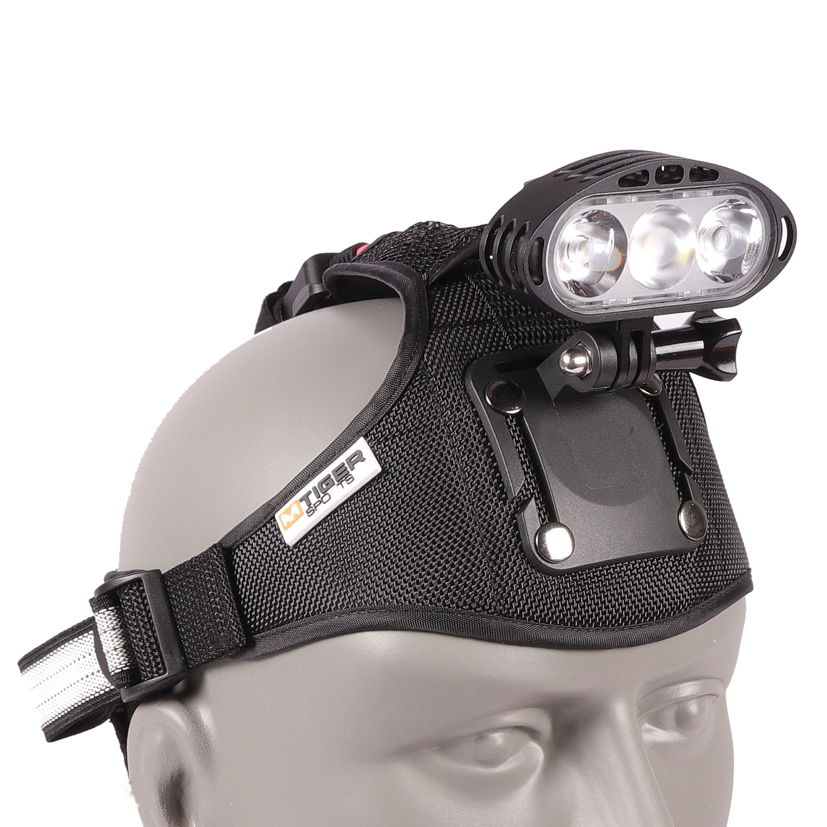 M Tiger Sports Theia-II Head Light-Kit Black Otsalamput OneSize