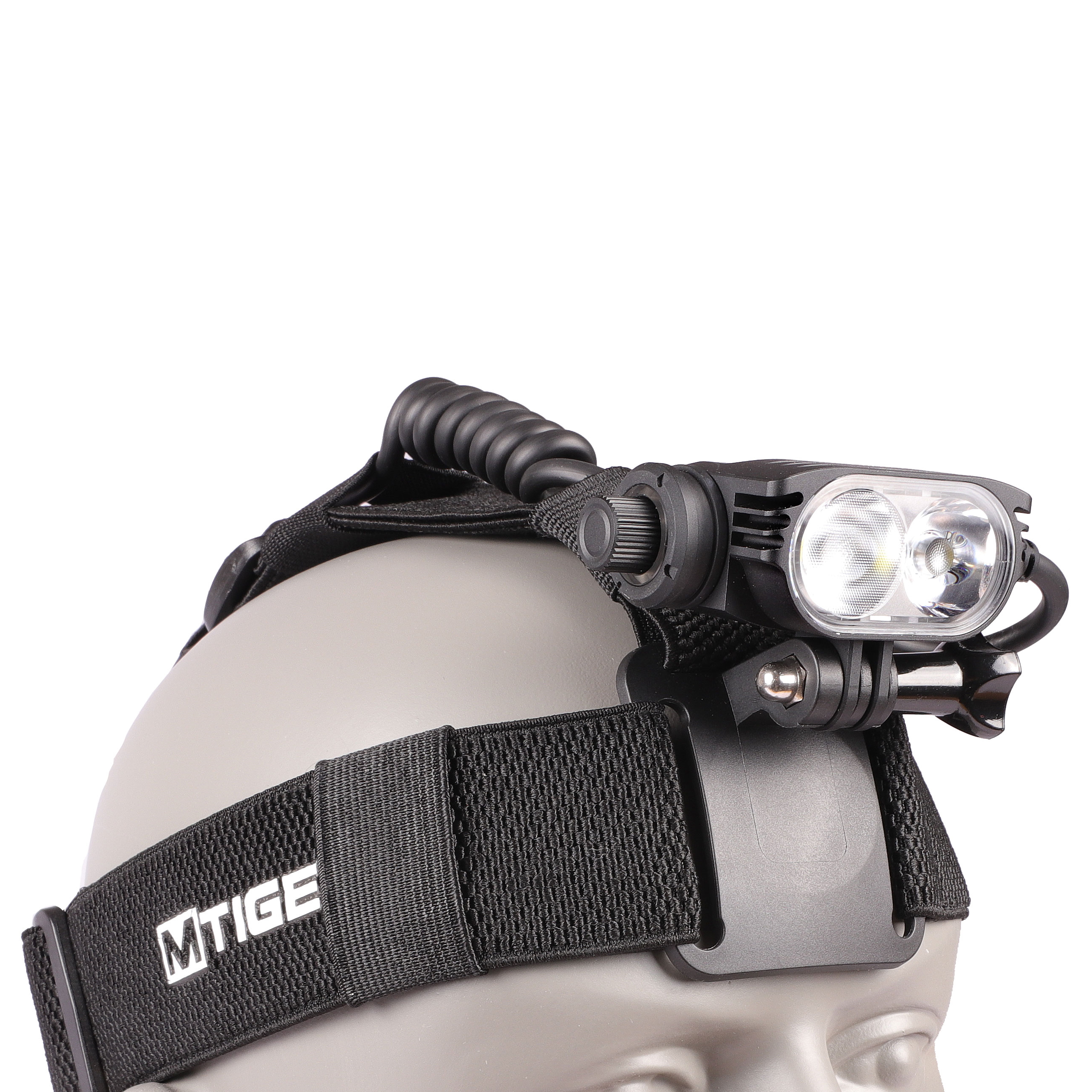 M Tiger Sports X10-EVO-II Head Lamp Black Pannlampa OneSize