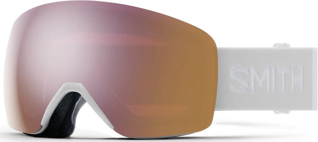 Smith Unisex Skyline White Vapor + ChromaPop Everyday Rose Gold Mirror Lens Smith Smith Unisex Skyline White Vapor + ChromaPop Everyday Rose Gold Mirror Lens Smith