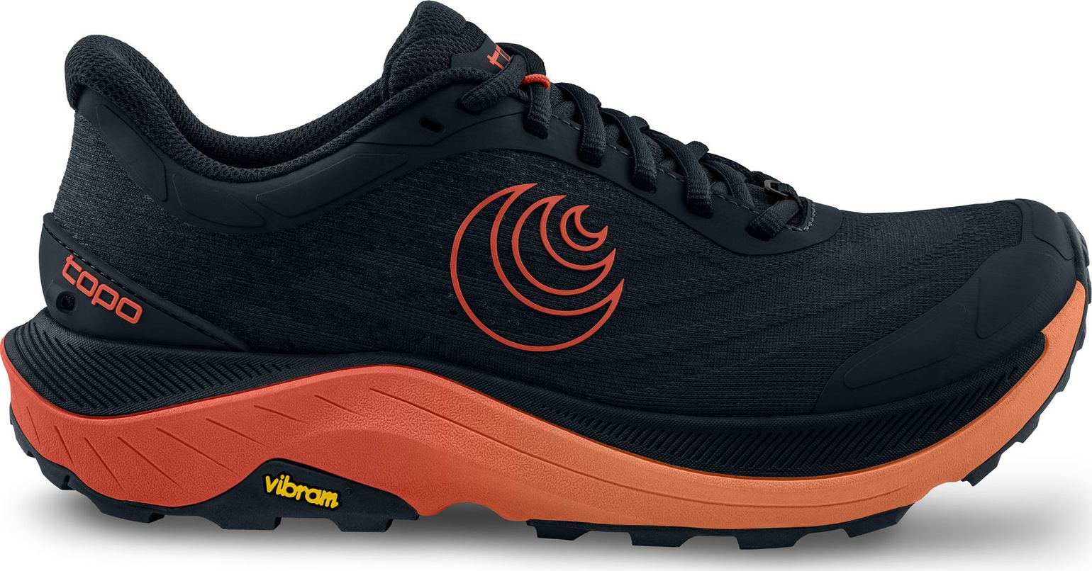 Topo Athletic Men's Ultraventure 4 Black/Red