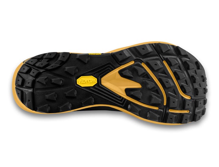 Topo Athletic Men's MTN Racer 4 Black/Yellow Topo Athletic