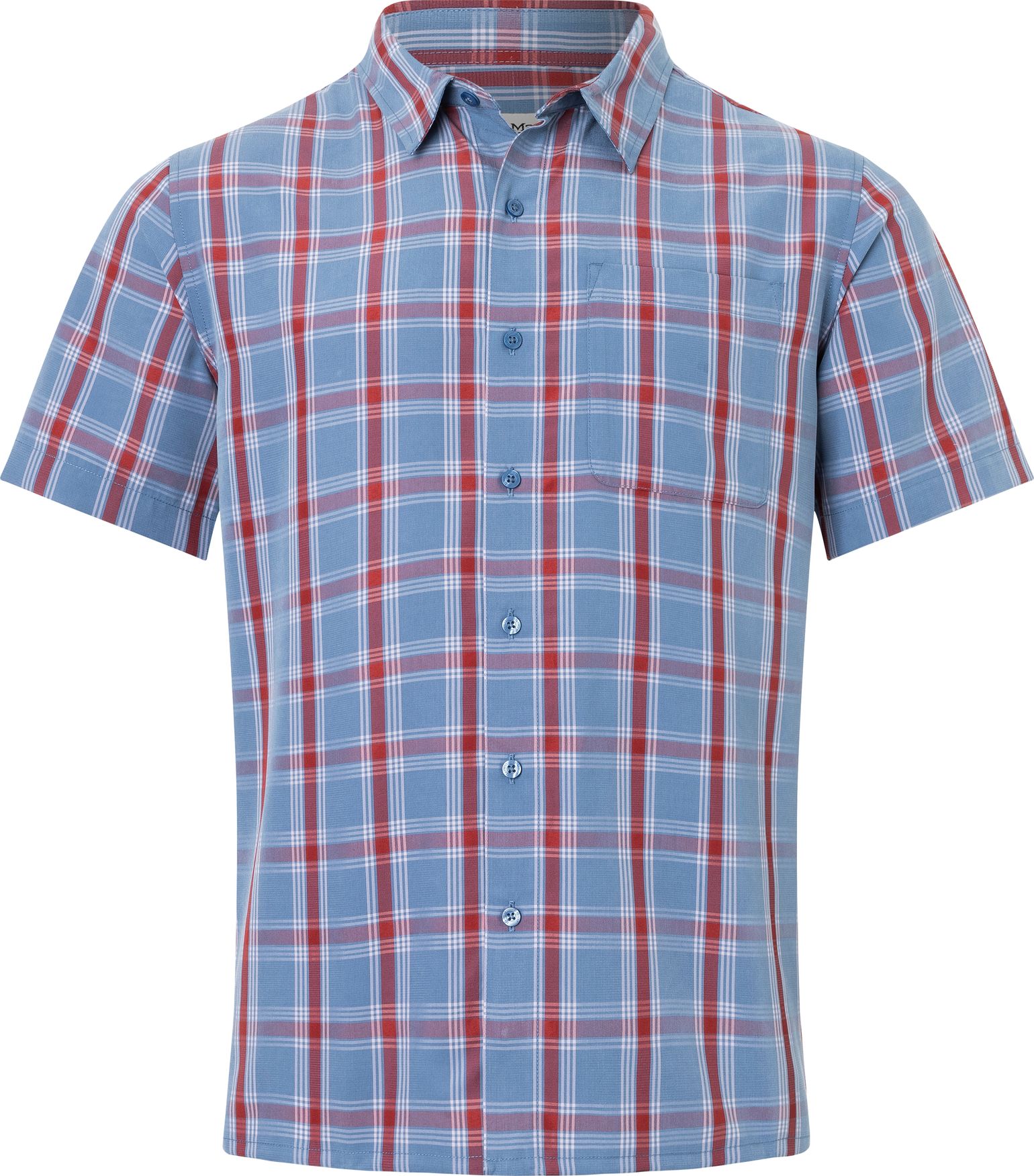 Marmot Men's Eldridge Novelty Classic Ss Rain Cloud Oliver Plaid