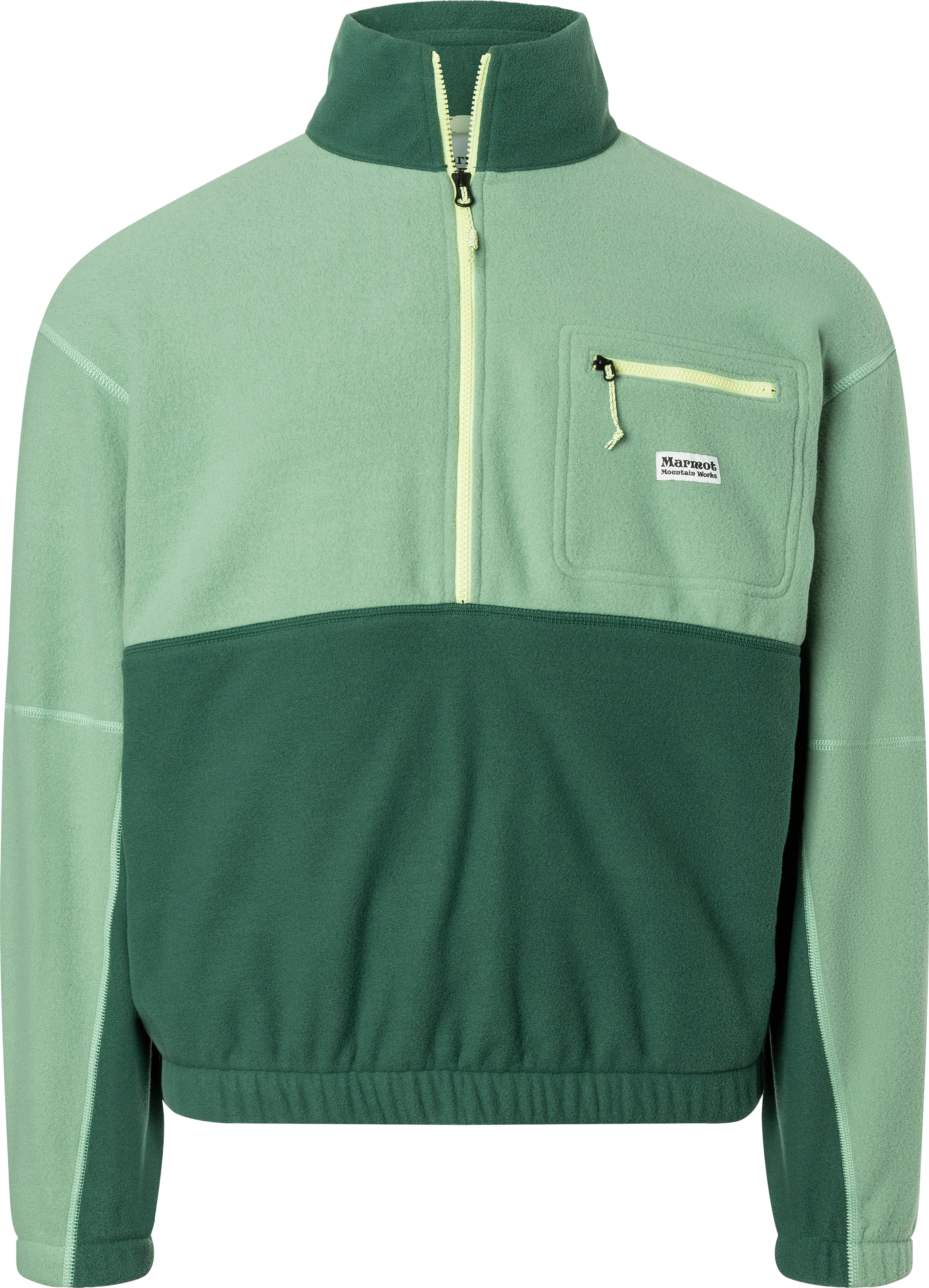 Marmot Men's Retro Rocklin 1/2 Zip Agate Green/juniper Green Långärmade vardagströjor L