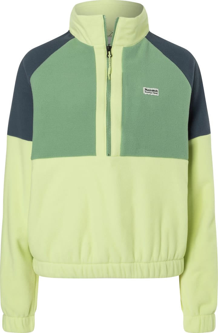 Marmot Women's Retro Rocklin 1/2 Zip Matcha/agate Green/thunderhead Marmot