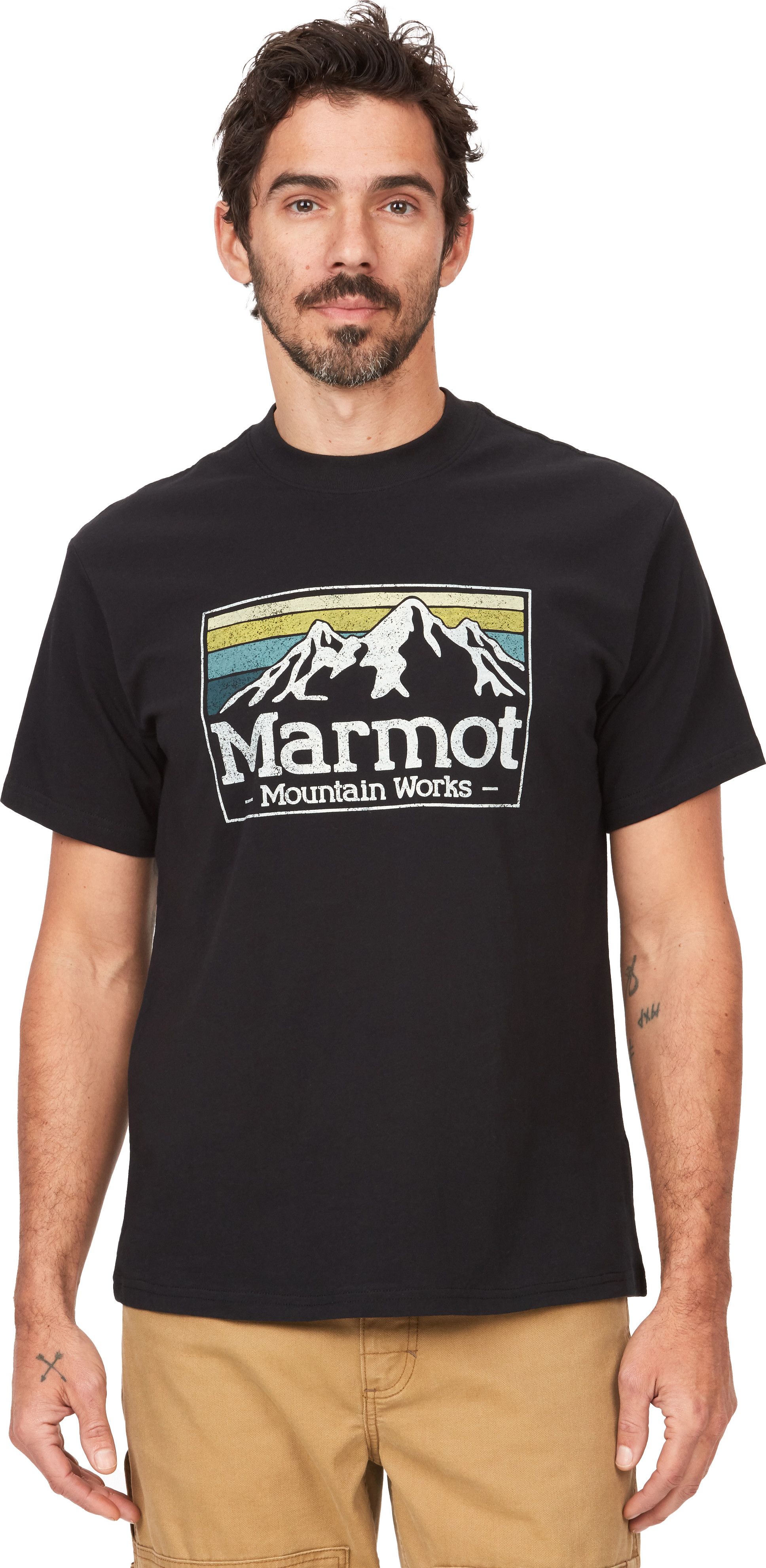 Marmot Men's MMW Gradient Tee Ss Black | Buy Marmot Men's