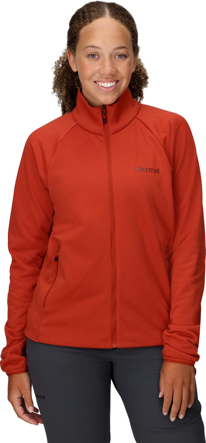 Marmot Women's  Lectone Fleece Hoody Sumac Marmot