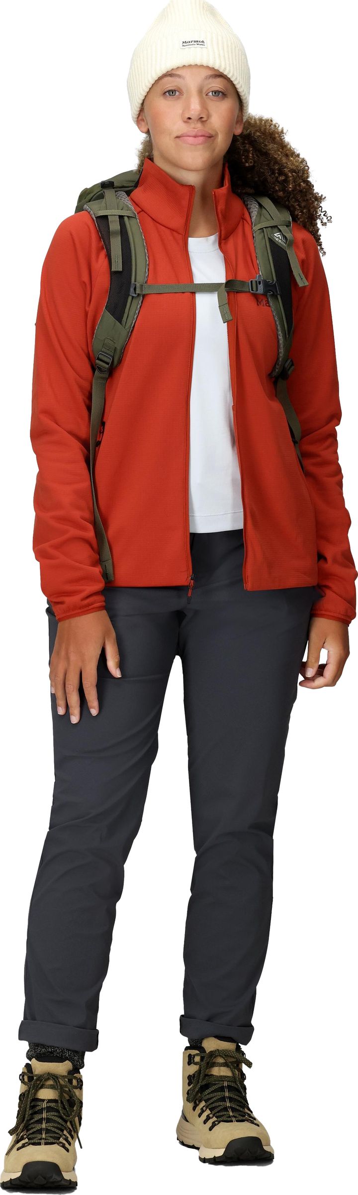 Marmot Women's  Lectone Fleece Hoody Sumac Marmot