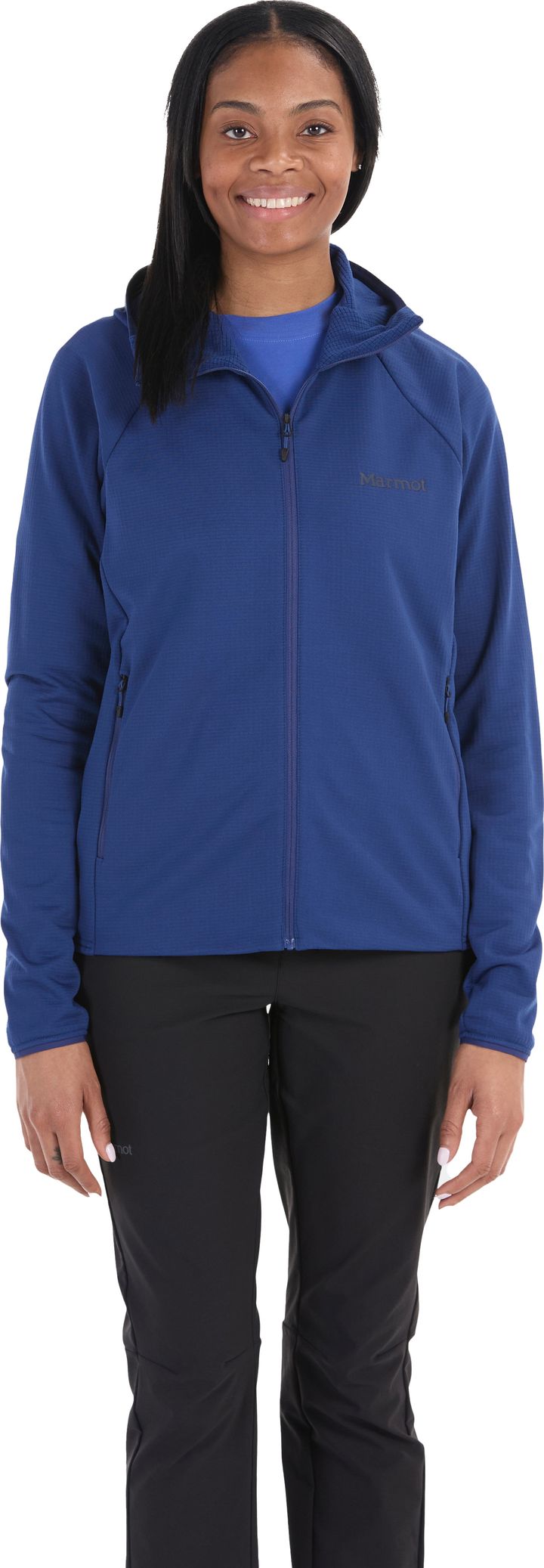 Marmot Women's  Lectone Fleece Hoody Twilight Blue Marmot