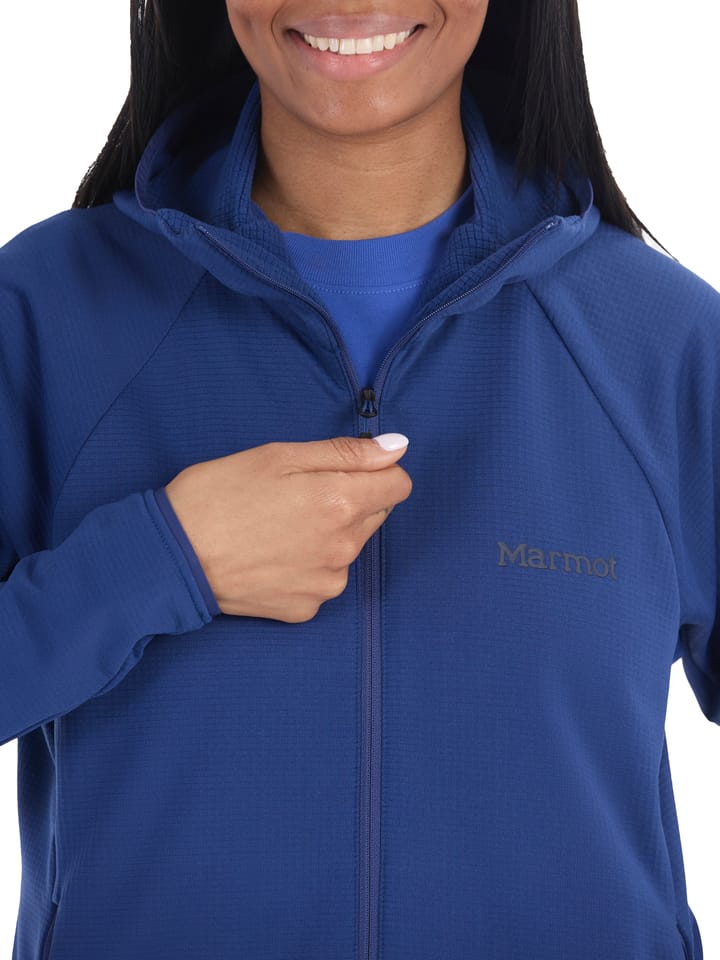 Marmot Women's  Lectone Fleece Hoody Twilight Blue Marmot