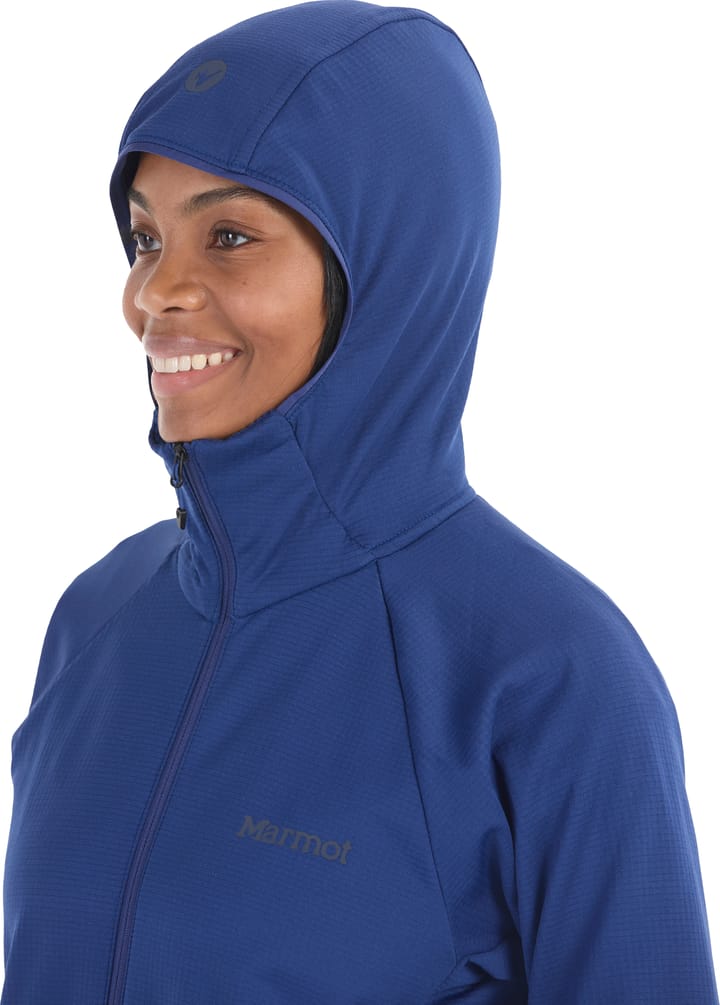 Marmot Women's  Lectone Fleece Hoody Twilight Blue Marmot