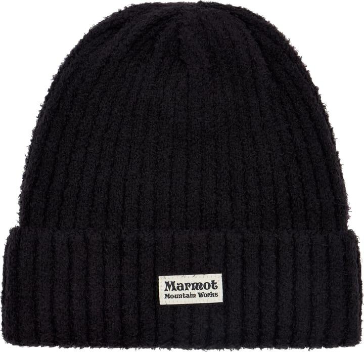 Marmot Women's Fuzzy Beanie Black Marmot