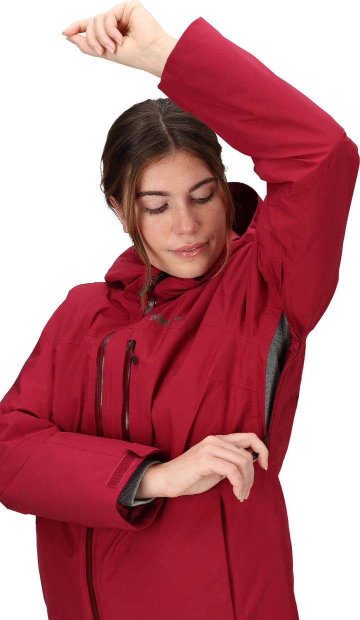 Marmot Women's Lightray GORE-TEX Jacket Red Mulberry Marmot