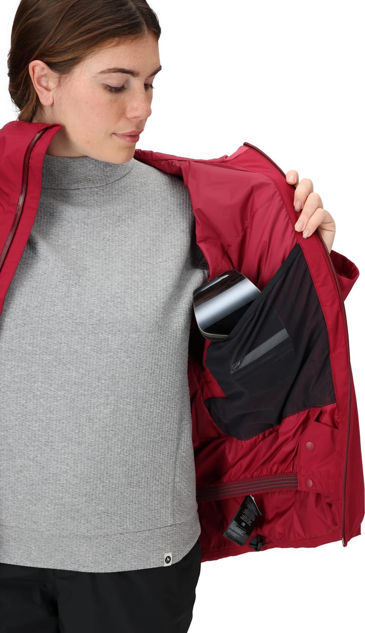 Marmot Women's Lightray GORE-TEX Jacket Red Mulberry Marmot